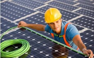 solar panel installation process