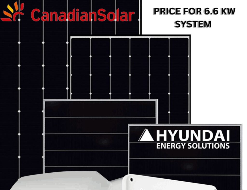 Price for 6.6 kW System