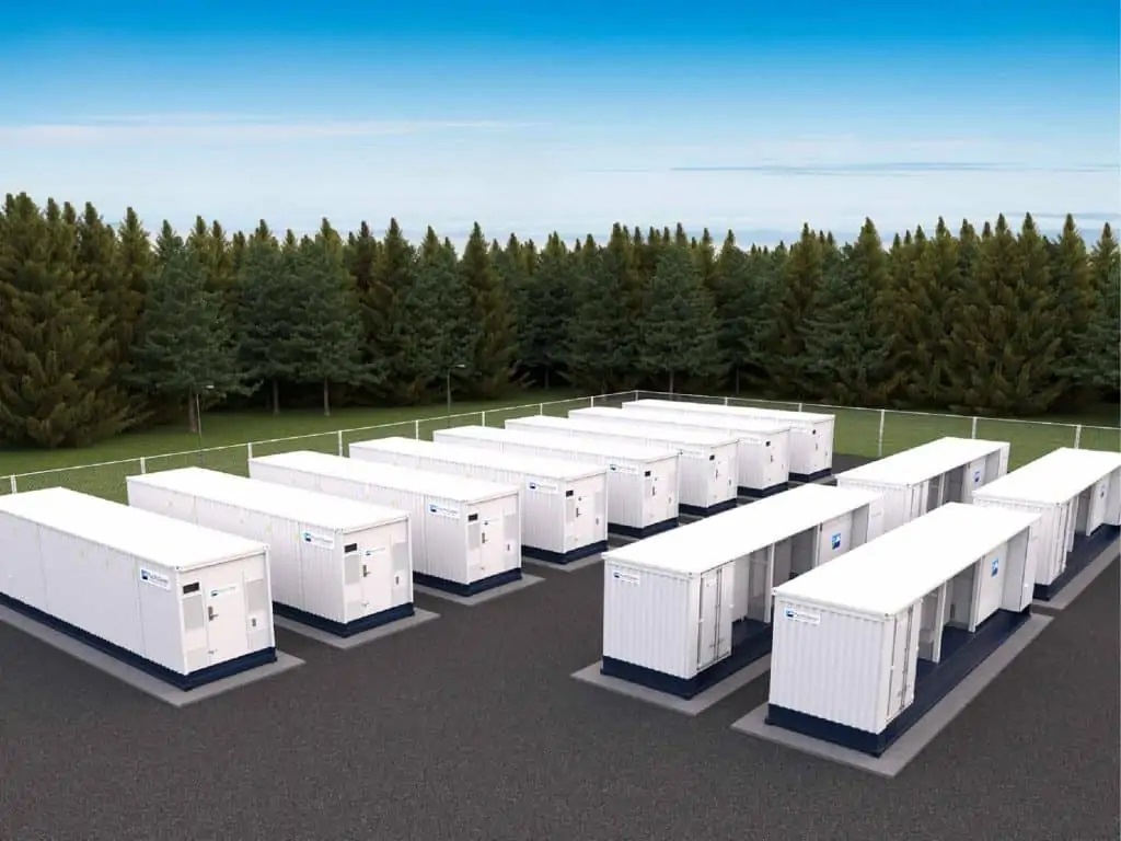 Commercial battery storage