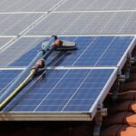 solar panel cleaning company in Darwin